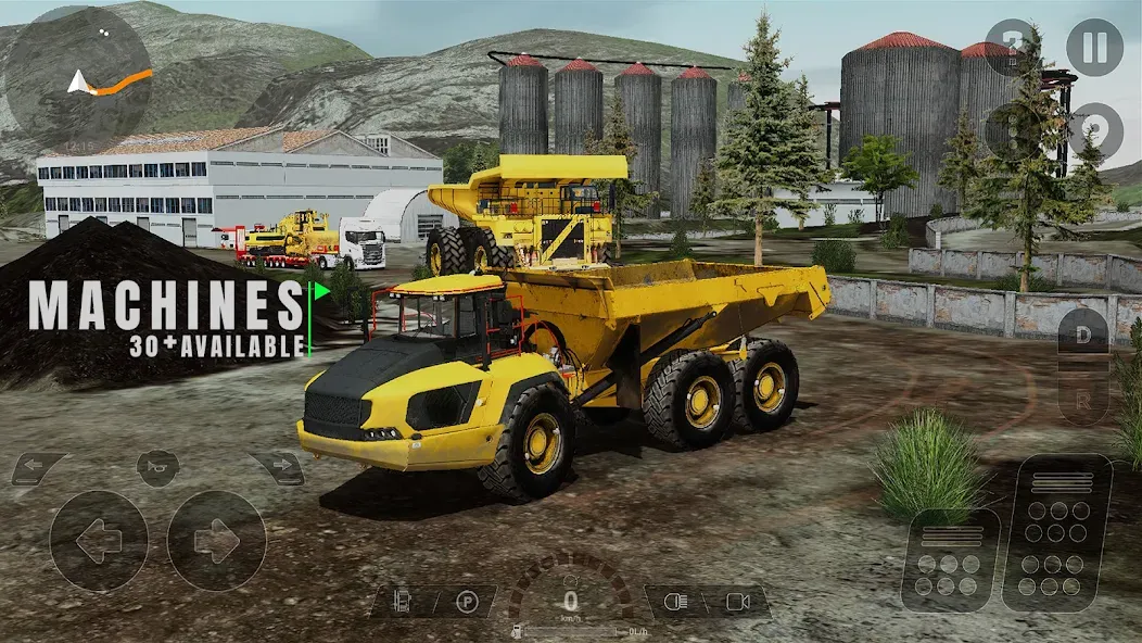 Взломанная Heavy Machines & Construction [MOD: безлимитные деньги и все машины] на Андроид — скриншот 1