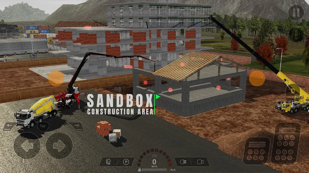 Взломанная Heavy Machines & Construction [MOD: безлимитные деньги и все машины] на Андроид — скриншот 3