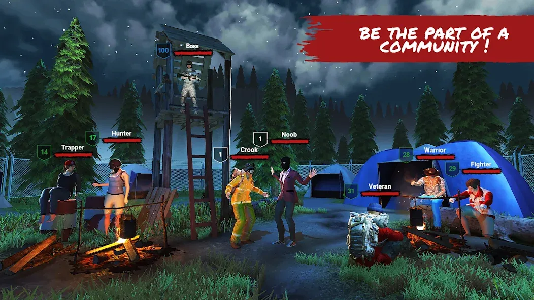 Horror Forest 3 open-world RPG [MOD: безлимитные деньги и открытый мир] (Бесплатно / APK) — скриншот 4