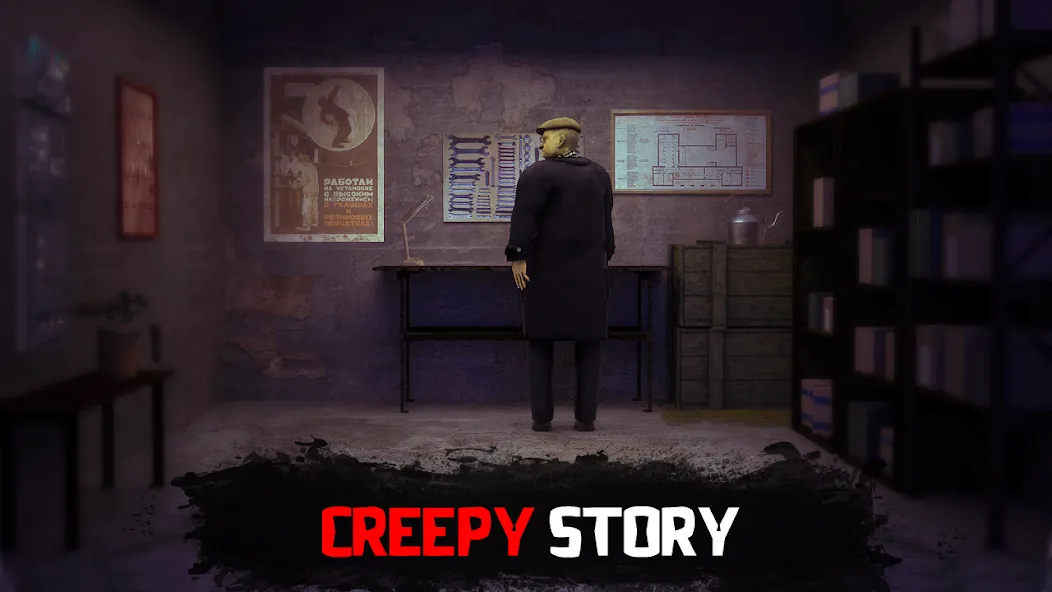 Скачать Kuzbass: Horror Story Game [MOD: безлимитные подсказки и открытые уровни] на телефон — скриншот 3