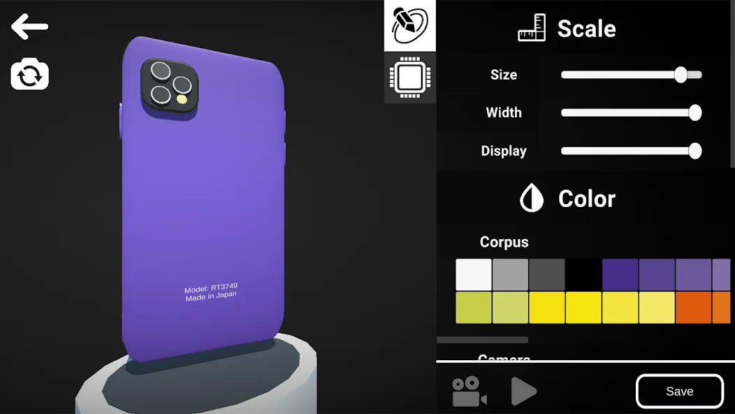 Phone Simulator - 3D Maker [MOD: безлимитные деньги и премиум функции] (Бесплатно / APK) — скриншот 2