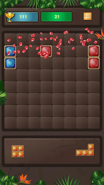 Скачать Block Puzzle [MOD: без рекламы и бесконечные ходы] на телефон — скриншот 2