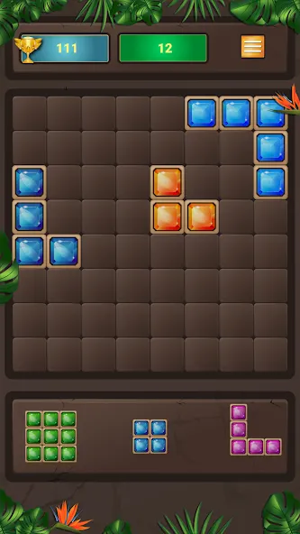 Скачать Block Puzzle [MOD: без рекламы и бесконечные ходы] на телефон — скриншот 5