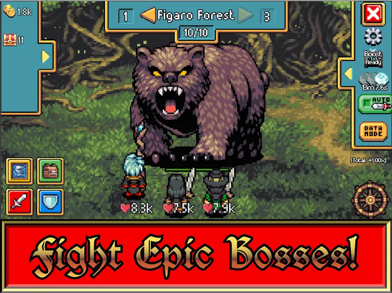 Wizard's Wheel 2: Idle RPG [MOD: безлимитные деньги и мана] на Андроид — скриншот 2