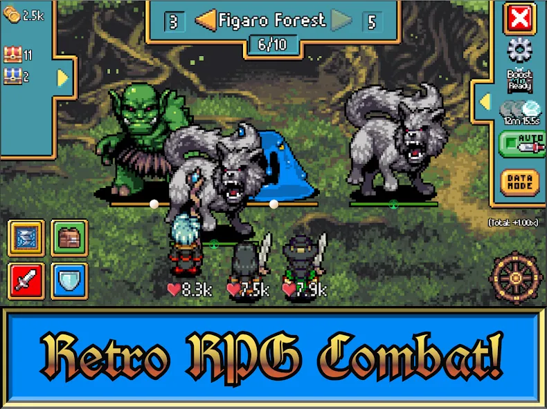 Wizard's Wheel 2: Idle RPG [MOD: безлимитные деньги и мана] на Андроид — скриншот 3