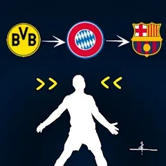 total football quiz [MOD: безлимитные подсказки и открыты все уровни] на Андроид
