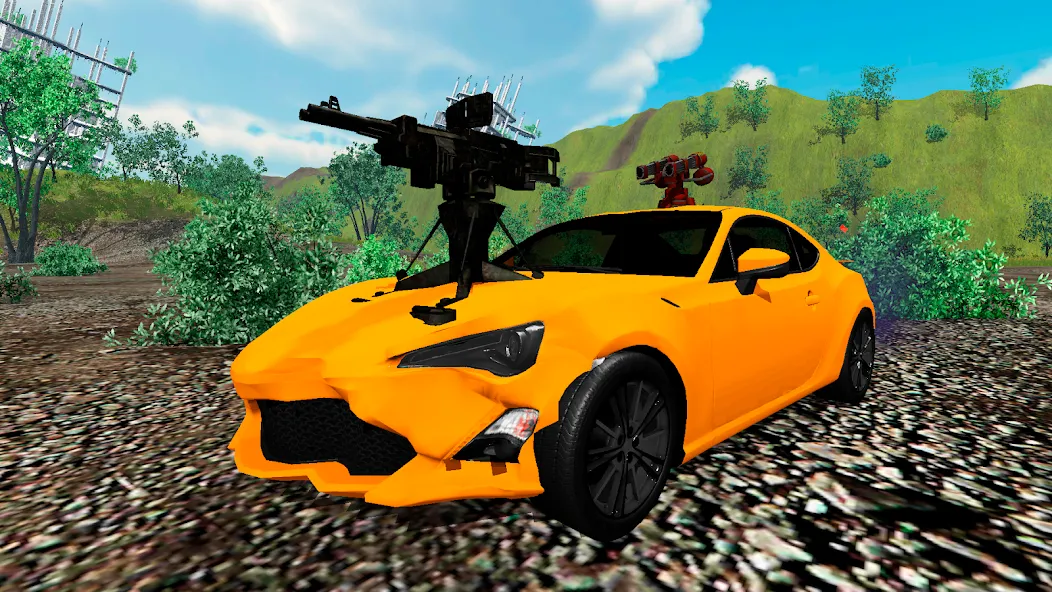Скачать взлом Car Crash Arena Simulator 3D [MOD: безлимитные деньги и все машины открыты] — скриншот 3