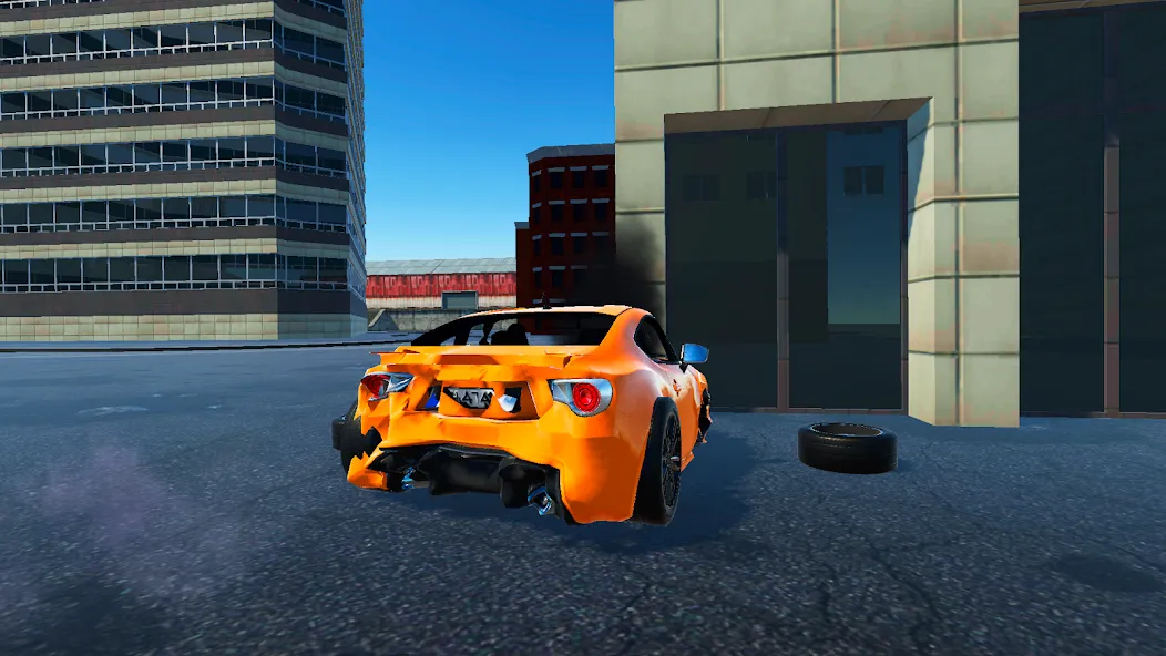 Скачать взлом Car Crash Arena Simulator 3D [MOD: безлимитные деньги и все машины открыты] — скриншот 4