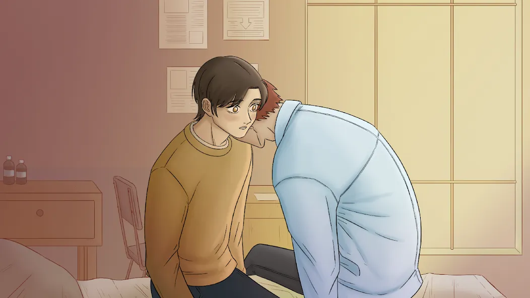 After School: BL Romance Game [MOD: безлимитные ресурсы и все сцены открыты] (Бесплатно / APK) — скриншот 1