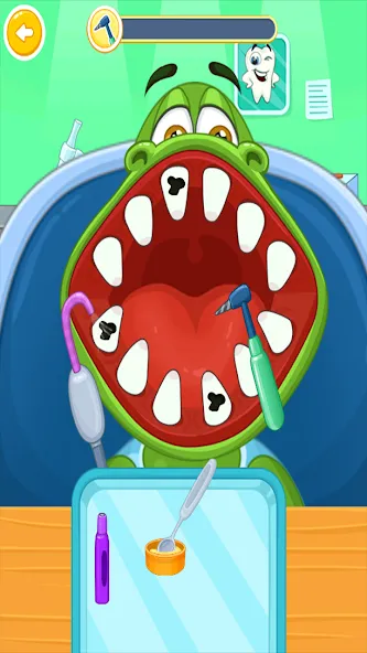 Children's doctor : dentist [MOD: бесплатное лечение и все инструменты] на Андроид — скриншот 3