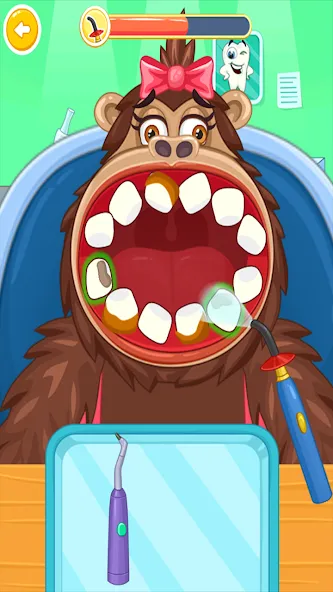 Children's doctor : dentist [MOD: бесплатное лечение и все инструменты] на Андроид — скриншот 4