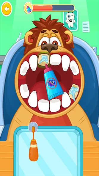 Children's doctor : dentist [MOD: бесплатное лечение и все инструменты] на Андроид — скриншот 5