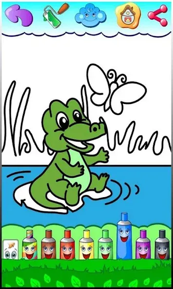 Скачать Coloring pages [MOD: разблокированы все раскраски и инструменты] на телефон — скриншот 4