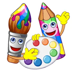 Скачать Coloring pages [MOD: разблокированы все раскраски и инструменты] на телефон