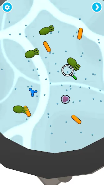Bacteria [MOD: много монет и ресурсов] на Андроид — скриншот 1