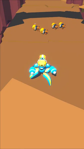 Взломанная Little Robot [MOD: новые уровни и улучшенные способности] на Андроид — скриншот 2
