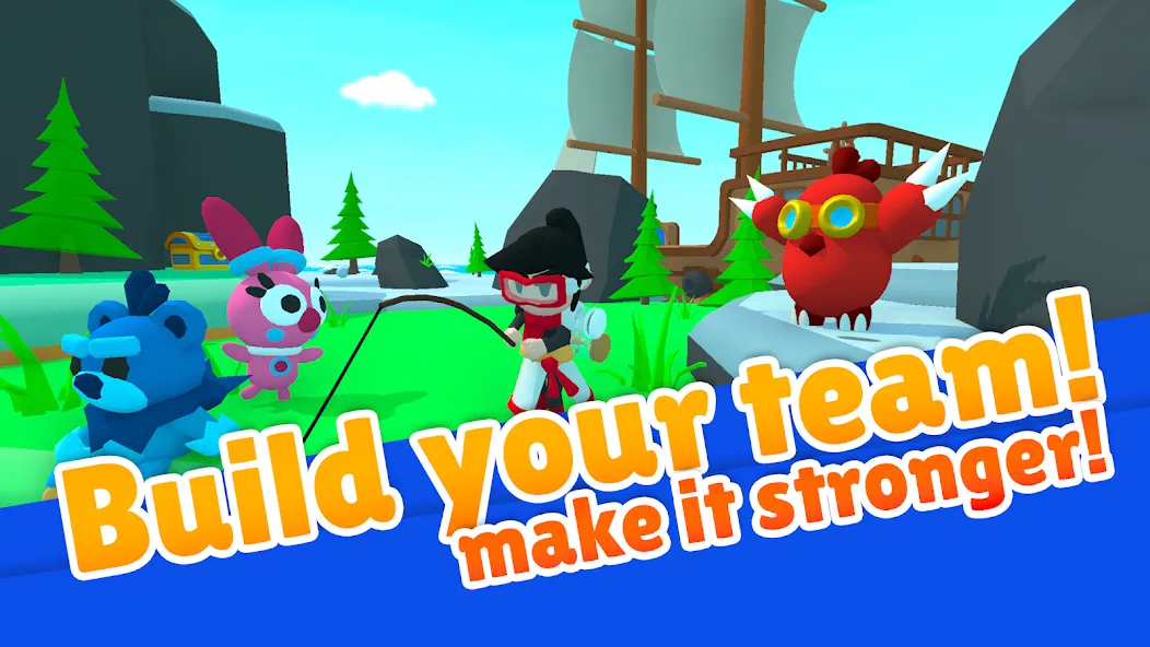 Скачать Toonsters: Crossing Worlds [MOD: новые миры и безлимитные ресурсы] на телефон — скриншот 1