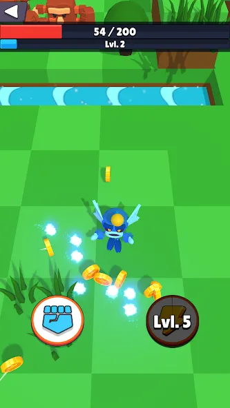 Скачать взлом Monster Rumble [MOD: безлимитные монеты и усиленные монстры] — скриншот 3
