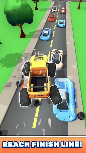 Monster Truck Rampage [MOD: безлимитные деньги и усиленные машины] — Скачать бесплатно (APK) — скриншот 1