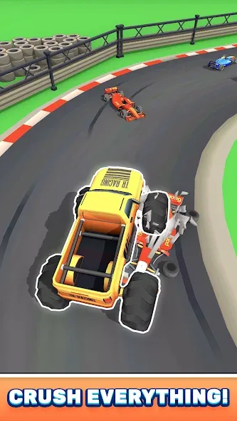 Monster Truck Rampage [MOD: безлимитные деньги и усиленные машины] — Скачать бесплатно (APK) — скриншот 2