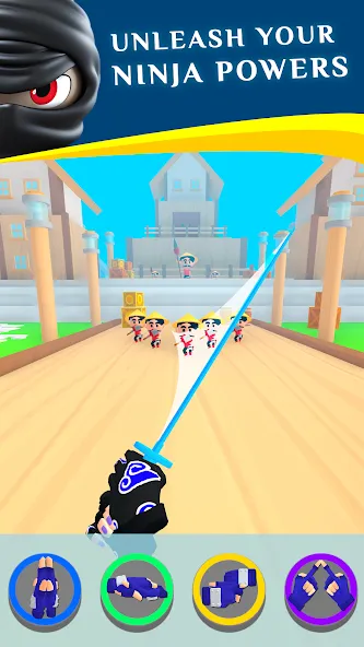 Ninja Hands [MOD: неограниченная энергия и все улучшения] — Скачать бесплатно (APK) — скриншот 1