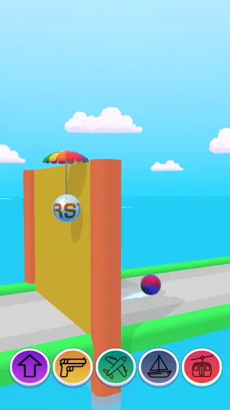 Pocket Robot Runner [MOD: безлимитные деньги и ускорение робота] на Андроид — скриншот 4