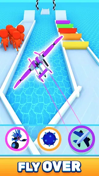 Robo Runner [MOD: бесконечные деньги и усиленные роботы] (Бесплатно / APK) — скриншот 1