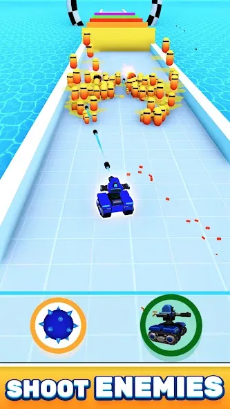 Robo Runner [MOD: бесконечные деньги и усиленные роботы] (Бесплатно / APK) — скриншот 2