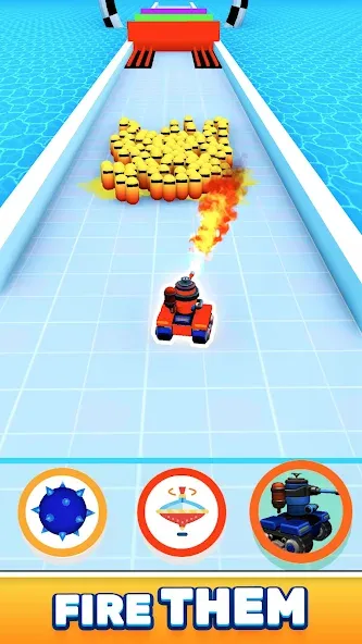 Robo Runner [MOD: бесконечные деньги и усиленные роботы] (Бесплатно / APK) — скриншот 3