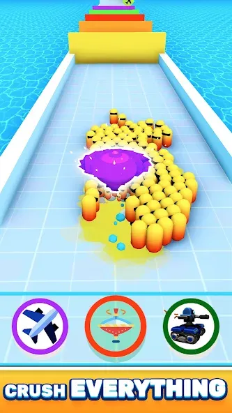 Robo Runner [MOD: бесконечные деньги и усиленные роботы] (Бесплатно / APK) — скриншот 5