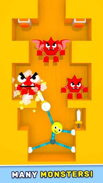 Stretch Guy [MOD: безлимитные деньги и все уровни открыты] — Скачать бесплатно (APK) — скриншот 5