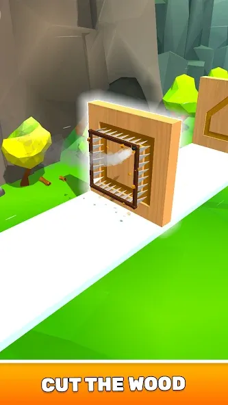 Wood Cutter - Saw [MOD: без рекламы и бесконечная энергия] (Бесплатно / APK) — скриншот 2