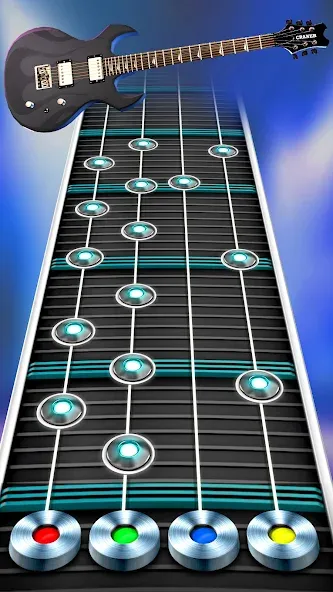 Скачать Guitar Band: Rock Battle [MOD: безлимитные деньги и все песни открыты] на телефон — скриншот 5