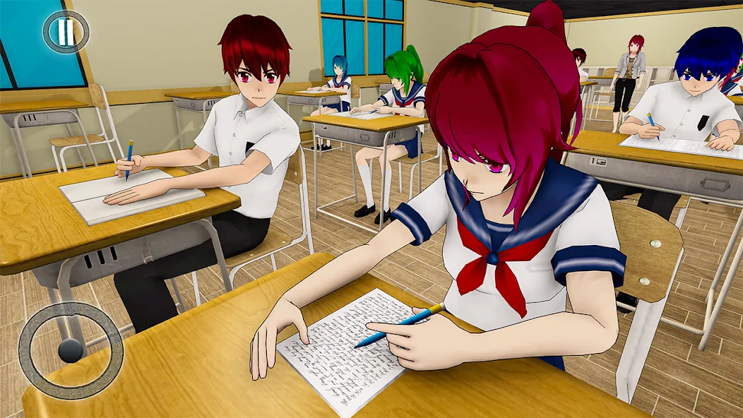 Скачать взлом Anime Girl School Teacher 3D [MOD: безлимитные деньги и все персонажи] — скриншот 1