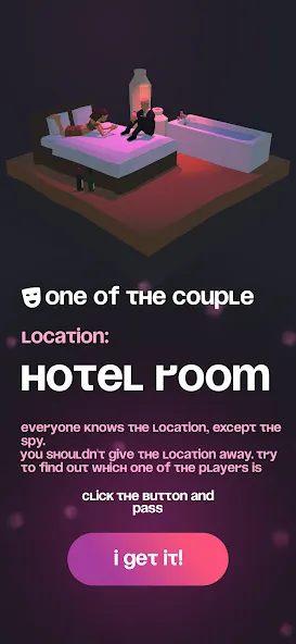 Взломанная Spyfall - party game [MOD: открыты все локации и роли] на Андроид — скриншот 5