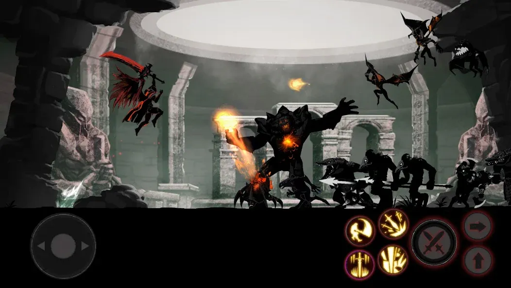 Скачать Shadow of Death: Offline Games [MOD: безлимитные монеты и разблокированный контент] — скриншот 5