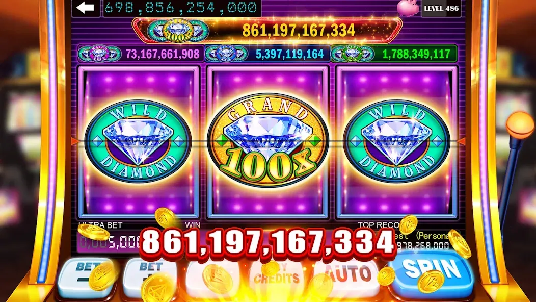 Скачать Classic Slots™ - Casino Games [MOD: безлимитные монеты и бонусы] на телефон — скриншот 1