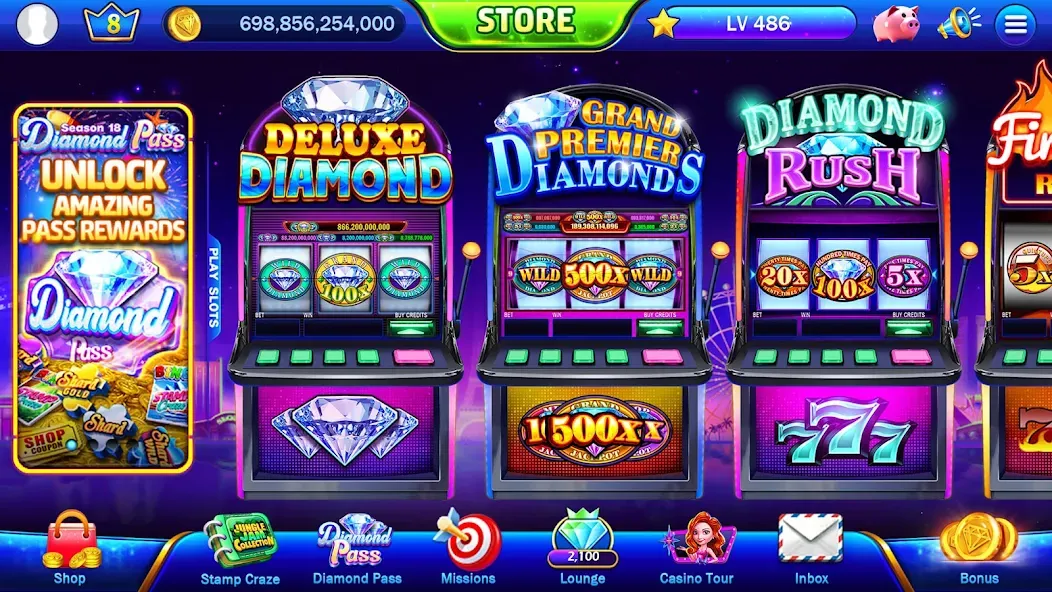 Скачать Classic Slots™ - Casino Games [MOD: безлимитные монеты и бонусы] на телефон — скриншот 2