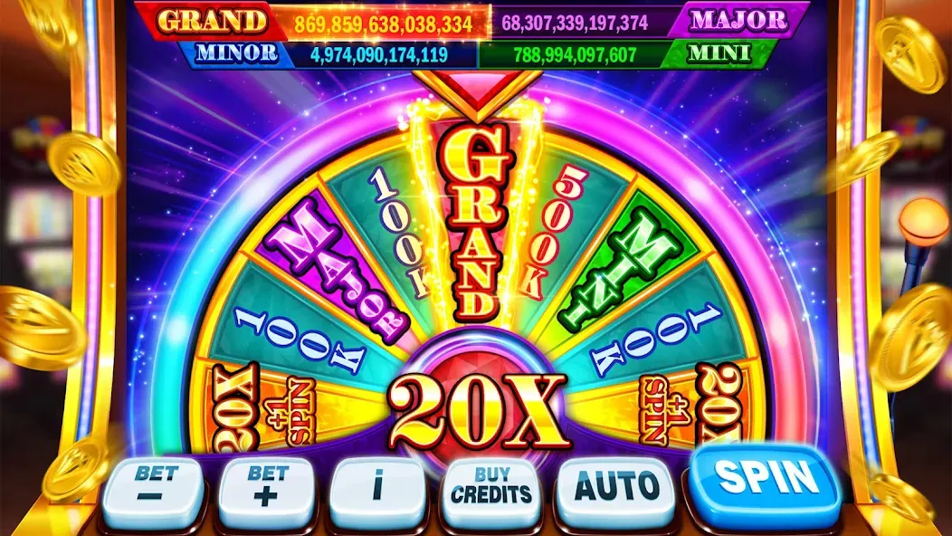 Скачать Classic Slots™ - Casino Games [MOD: безлимитные монеты и бонусы] на телефон — скриншот 3