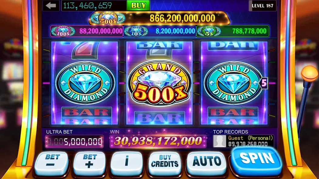 Скачать Classic Slots™ - Casino Games [MOD: безлимитные монеты и бонусы] на телефон — скриншот 4