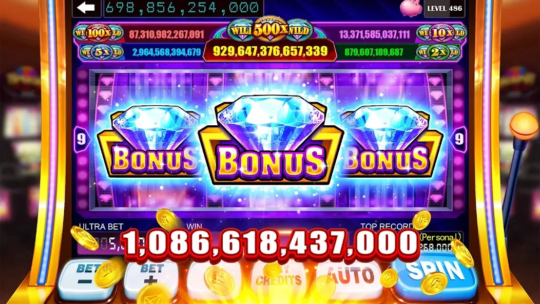 Скачать Classic Slots™ - Casino Games [MOD: безлимитные монеты и бонусы] на телефон — скриншот 5