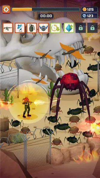 Взломанная Alien Survivor [MOD: безлимитное здоровье и оружие] на Андроид — скриншот 4