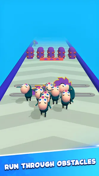 Merge Master: Monster Run 3D [MOD: безлимитные деньги и энергия] (Бесплатно / APK) — скриншот 2
