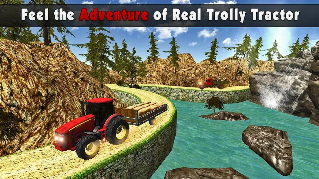 Rural Farming - Tractor games [MOD: безлимитные деньги и топливо] последняя версия — скриншот 1