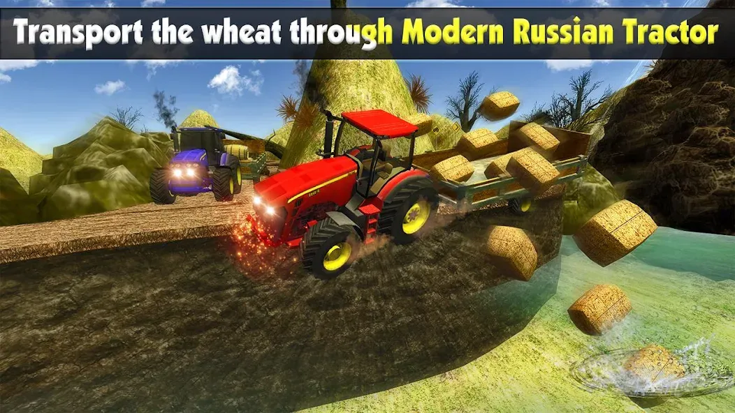 Rural Farming - Tractor games [MOD: безлимитные деньги и топливо] последняя версия — скриншот 3