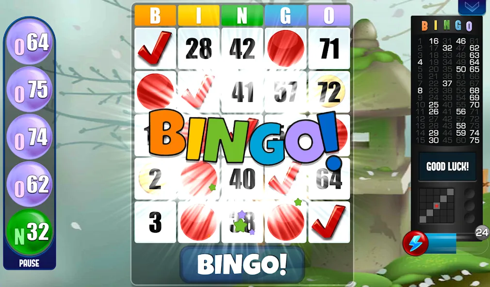 Absolute Bingo [MOD: безлимитные билеты и бонусы] на Андроид — скриншот 5