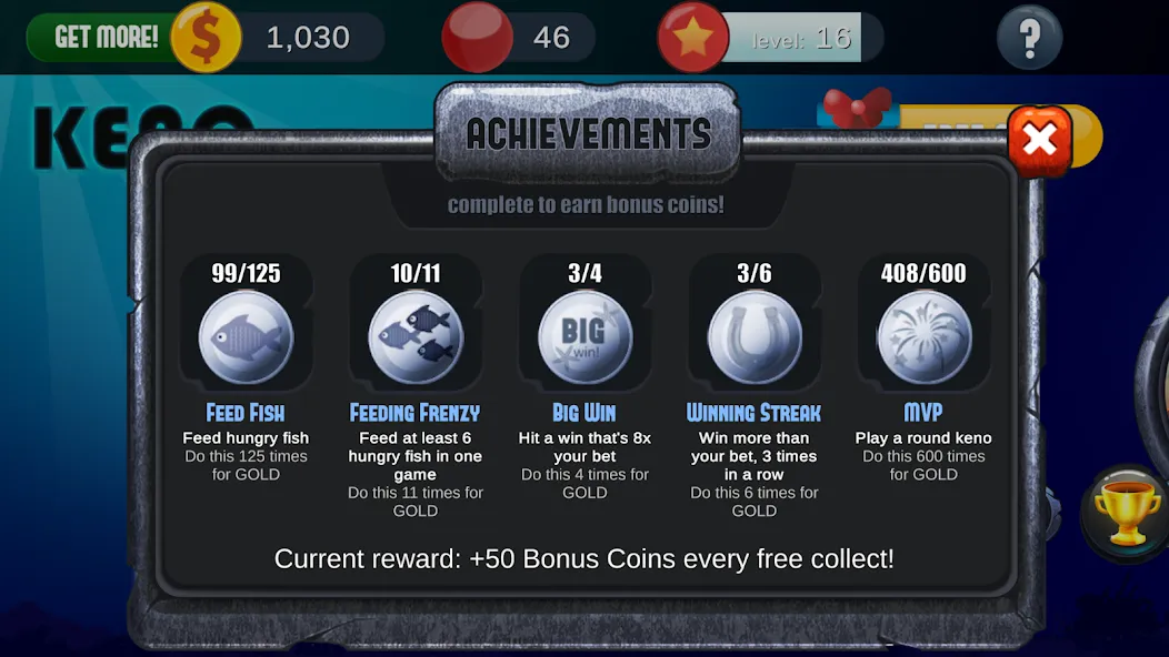 A Keno Game [MOD: безлимитные монеты и выигрышные числа] на Андроид — скриншот 5