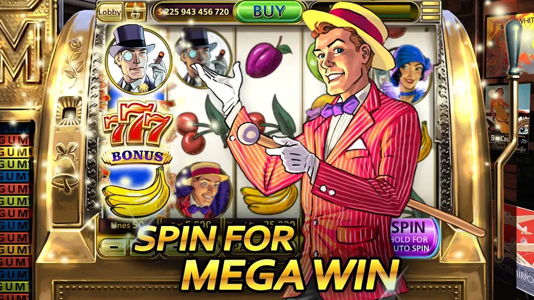 Vegas Casino - Slot Machines [MOD: безлимитные монеты и джекпоты] на Андроид — скриншот 5