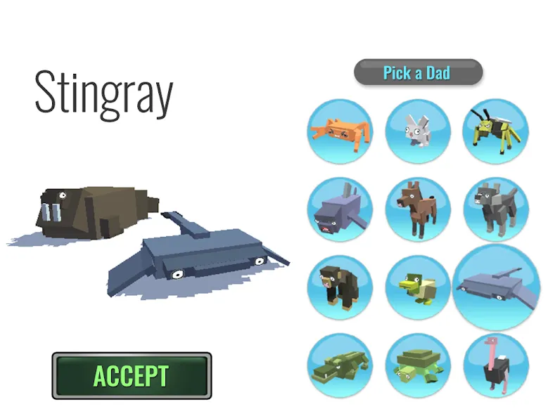 Hybrid Animals [MOD: безлимитные деньги и открыты все животные] на Андроид — скриншот 5