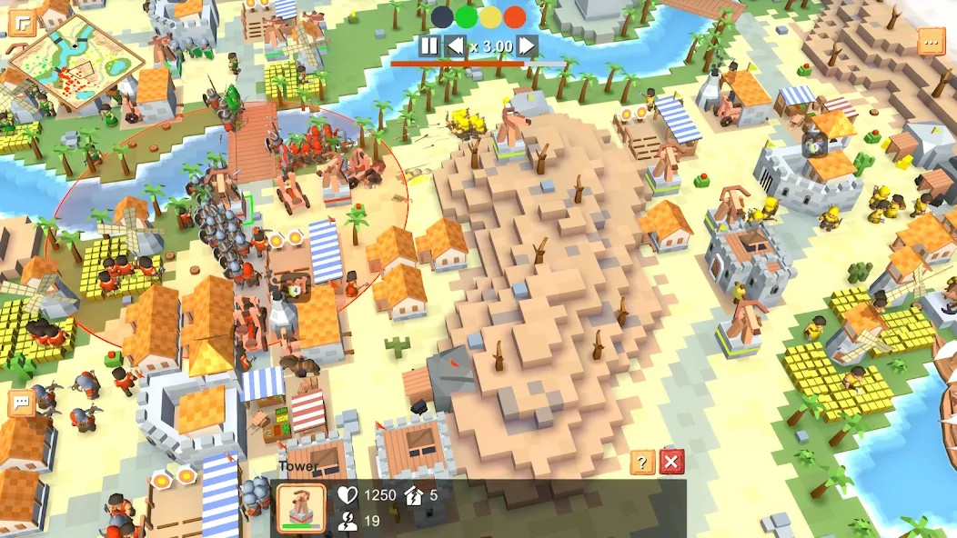 Скачать взлом RTS Siege Up! - Medieval War [MOD: безлимитные ресурсы и открыты все уровни] — скриншот 5